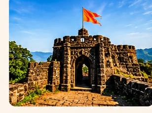 ऐतिहासिक गडकोट प्रवेशद्वार